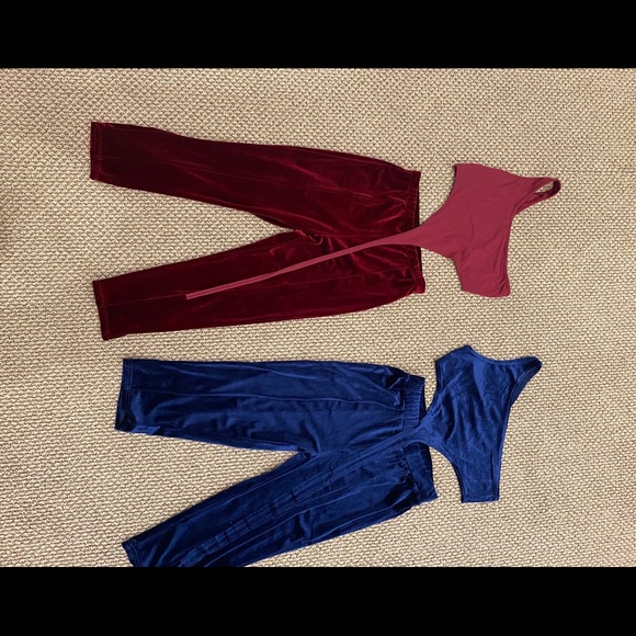 🌸NEVER WORN Summer Crop top 2 piece set. - Picture 2 of 6